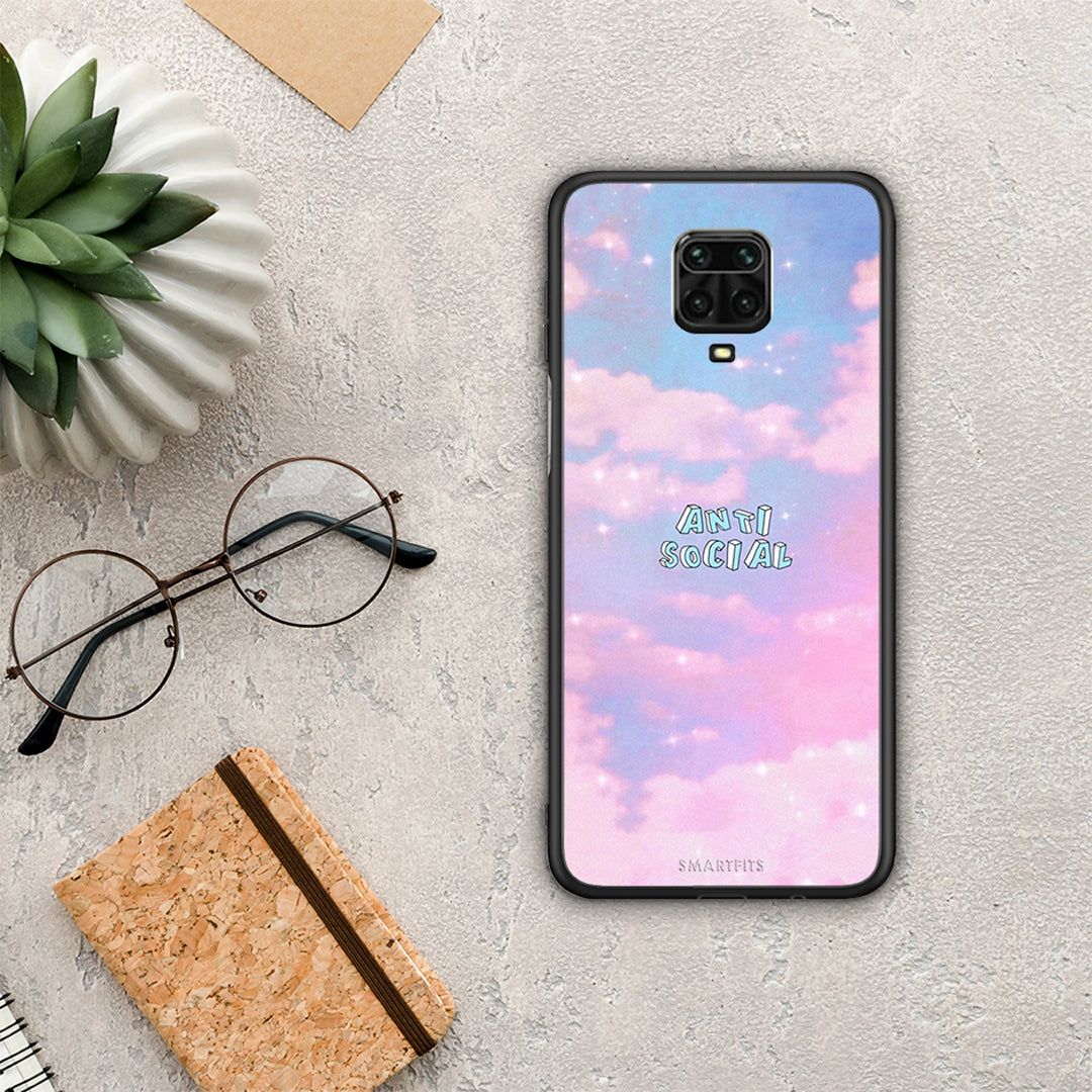 Anti Social - Xiaomi Redmi Note 9S / 9 Pro / 9 Pro Max θήκη
