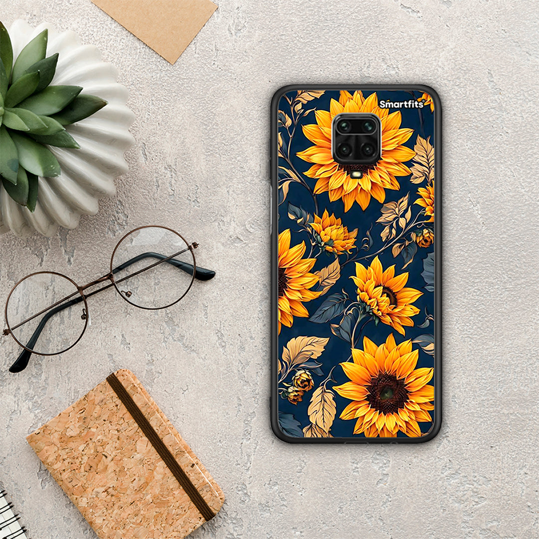 Autumn Sunflowers - Xiaomi Redmi Note 9S / 9 Pro / 9 Pro Max θήκη