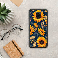 Thumbnail for Autumn Sunflowers - Xiaomi Redmi Note 9S / 9 Pro / 9 Pro Max θήκη