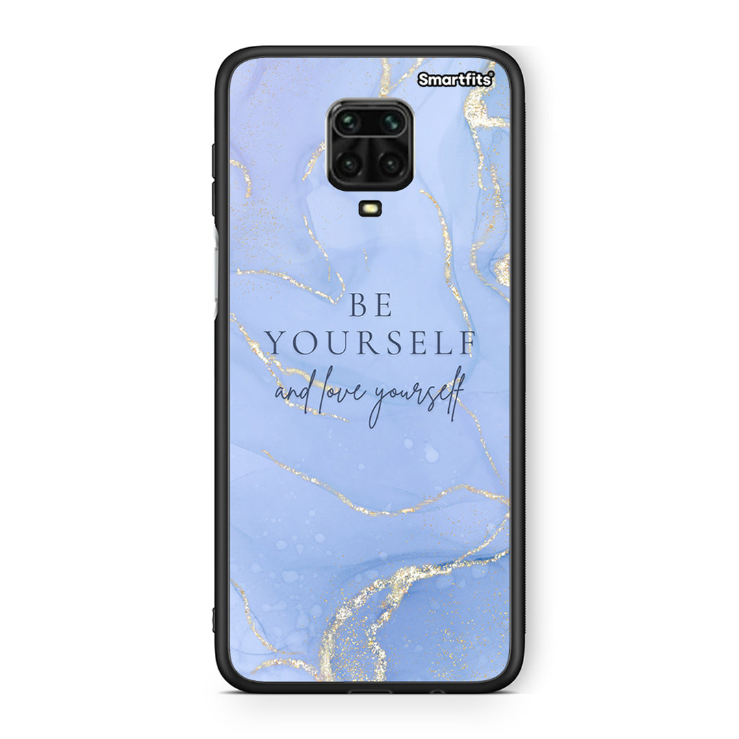 Xiaomi Redmi Note 9S / 9 Pro Be Yourself θήκη από τη Smartfits με σχέδιο στο πίσω μέρος και μαύρο περίβλημα | Smartphone case with colorful back and black bezels by Smartfits