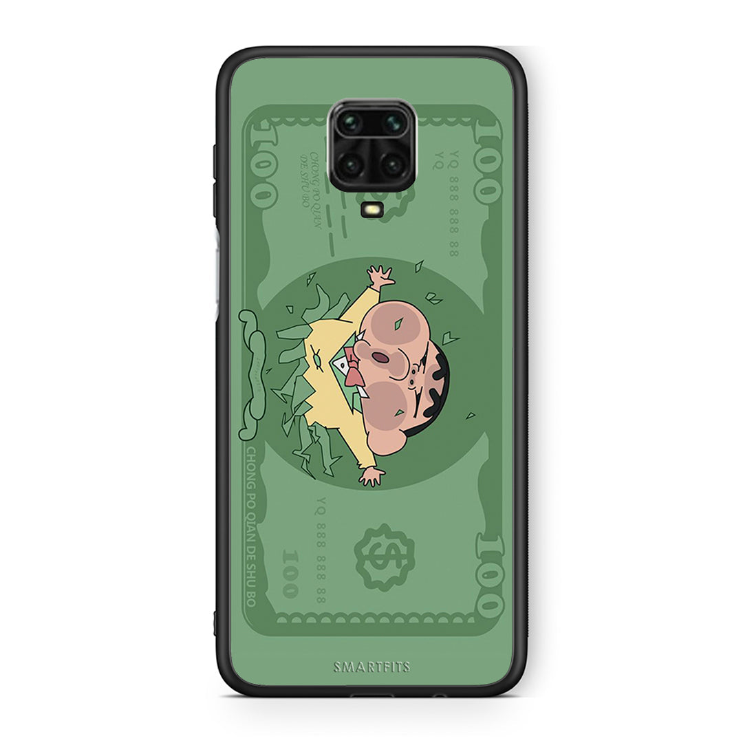 Xiaomi Redmi Note 9S / 9 Pro Big Money Θήκη Αγίου Βαλεντίνου από τη Smartfits με σχέδιο στο πίσω μέρος και μαύρο περίβλημα | Smartphone case with colorful back and black bezels by Smartfits