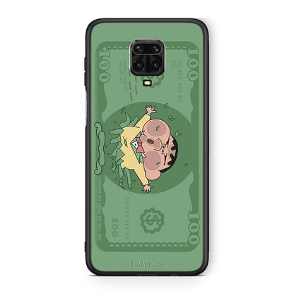 Xiaomi Redmi Note 9S / 9 Pro Big Money Θήκη Αγίου Βαλεντίνου από τη Smartfits με σχέδιο στο πίσω μέρος και μαύρο περίβλημα | Smartphone case with colorful back and black bezels by Smartfits