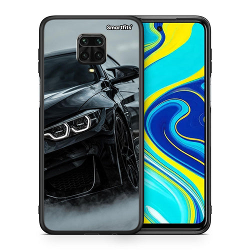 Θήκη Xiaomi Redmi Note 9S / 9 Pro Black BMW από τη Smartfits με σχέδιο στο πίσω μέρος και μαύρο περίβλημα | Xiaomi Redmi Note 9S / 9 Pro Black BMW case with colorful back and black bezels