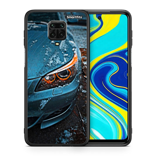 Θήκη Xiaomi Redmi Note 9S / 9 Pro Bmw E60 από τη Smartfits με σχέδιο στο πίσω μέρος και μαύρο περίβλημα | Xiaomi Redmi Note 9S / 9 Pro Bmw E60 case with colorful back and black bezels