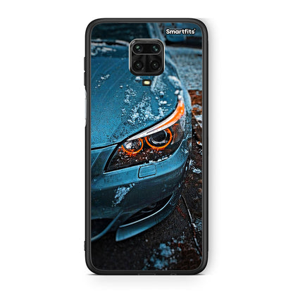 Xiaomi Redmi Note 9S / 9 Pro Bmw E60 Θήκη από τη Smartfits με σχέδιο στο πίσω μέρος και μαύρο περίβλημα | Smartphone case with colorful back and black bezels by Smartfits