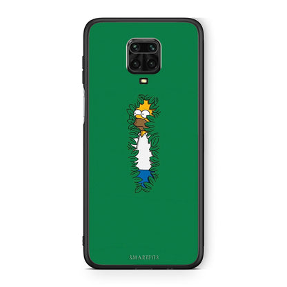 Xiaomi Redmi Note 9S / 9 Pro Bush Man Θήκη Αγίου Βαλεντίνου από τη Smartfits με σχέδιο στο πίσω μέρος και μαύρο περίβλημα | Smartphone case with colorful back and black bezels by Smartfits