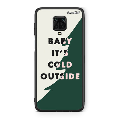 Xiaomi Redmi Note 9S / 9 Pro Cold Outside θήκη από τη Smartfits με σχέδιο στο πίσω μέρος και μαύρο περίβλημα | Smartphone case with colorful back and black bezels by Smartfits