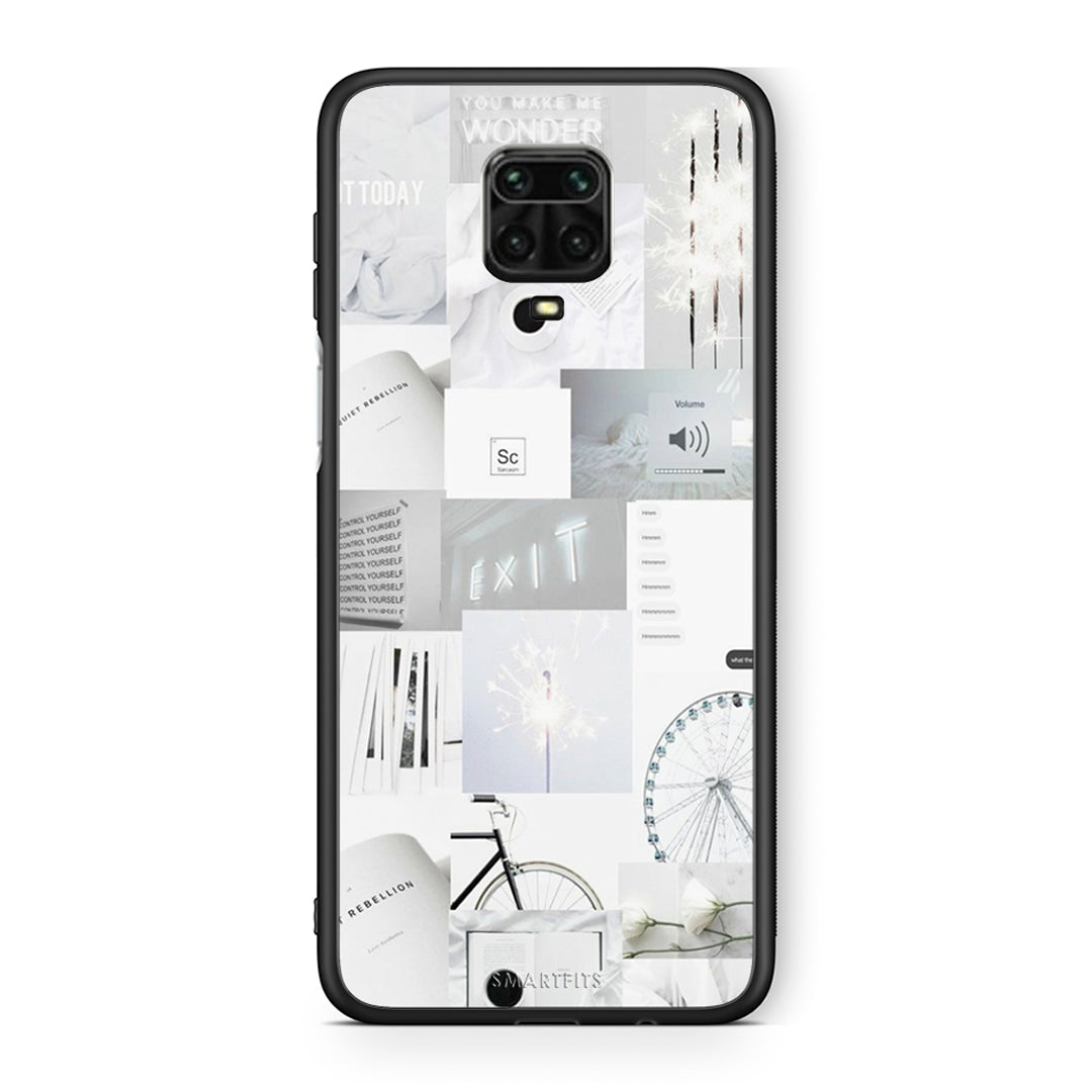 Xiaomi Redmi Note 9S / 9 Pro Collage Make Me Wonder Θήκη Αγίου Βαλεντίνου από τη Smartfits με σχέδιο στο πίσω μέρος και μαύρο περίβλημα | Smartphone case with colorful back and black bezels by Smartfits
