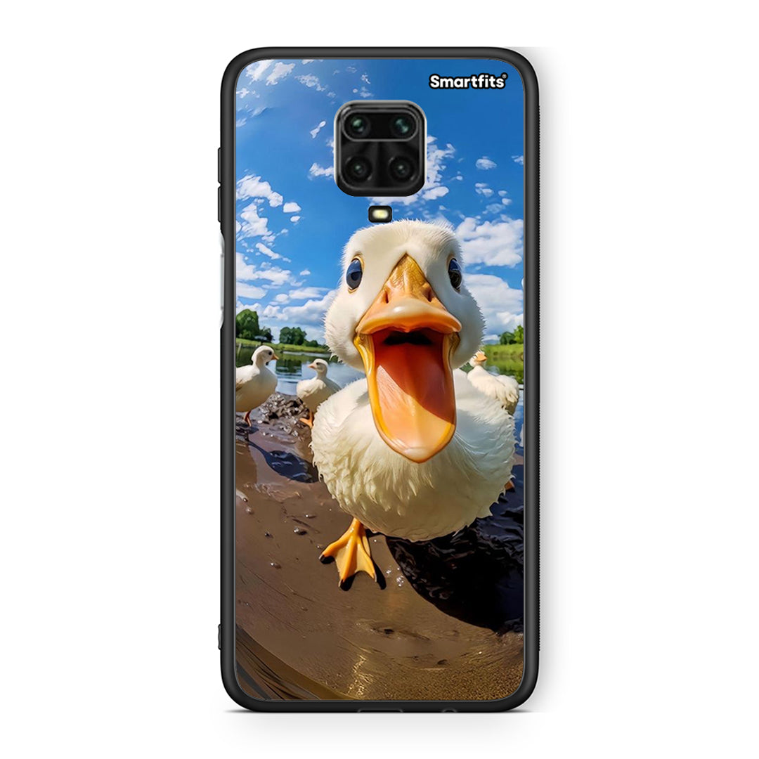 Xiaomi Redmi Note 9S / 9 Pro Duck Face θήκη από τη Smartfits με σχέδιο στο πίσω μέρος και μαύρο περίβλημα | Smartphone case with colorful back and black bezels by Smartfits