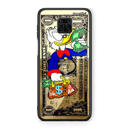 Xiaomi Redmi Note 9S / 9 Pro Duck Money Θήκη από τη Smartfits με σχέδιο στο πίσω μέρος και μαύρο περίβλημα | Smartphone case with colorful back and black bezels by Smartfits