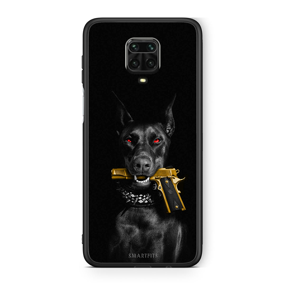 Xiaomi Redmi Note 9S / 9 Pro Golden Gun Θήκη Αγίου Βαλεντίνου από τη Smartfits με σχέδιο στο πίσω μέρος και μαύρο περίβλημα | Smartphone case with colorful back and black bezels by Smartfits