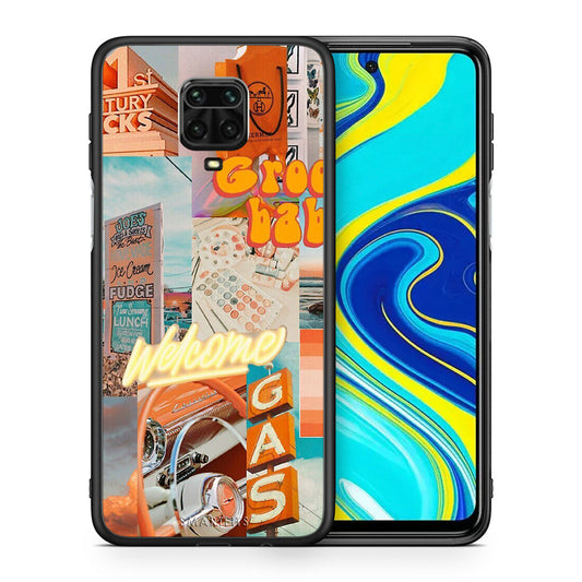 Θήκη Αγίου Βαλεντίνου Xiaomi Redmi Note 9S / 9 Pro Groovy Babe από τη Smartfits με σχέδιο στο πίσω μέρος και μαύρο περίβλημα | Xiaomi Redmi Note 9S / 9 Pro Groovy Babe case with colorful back and black bezels