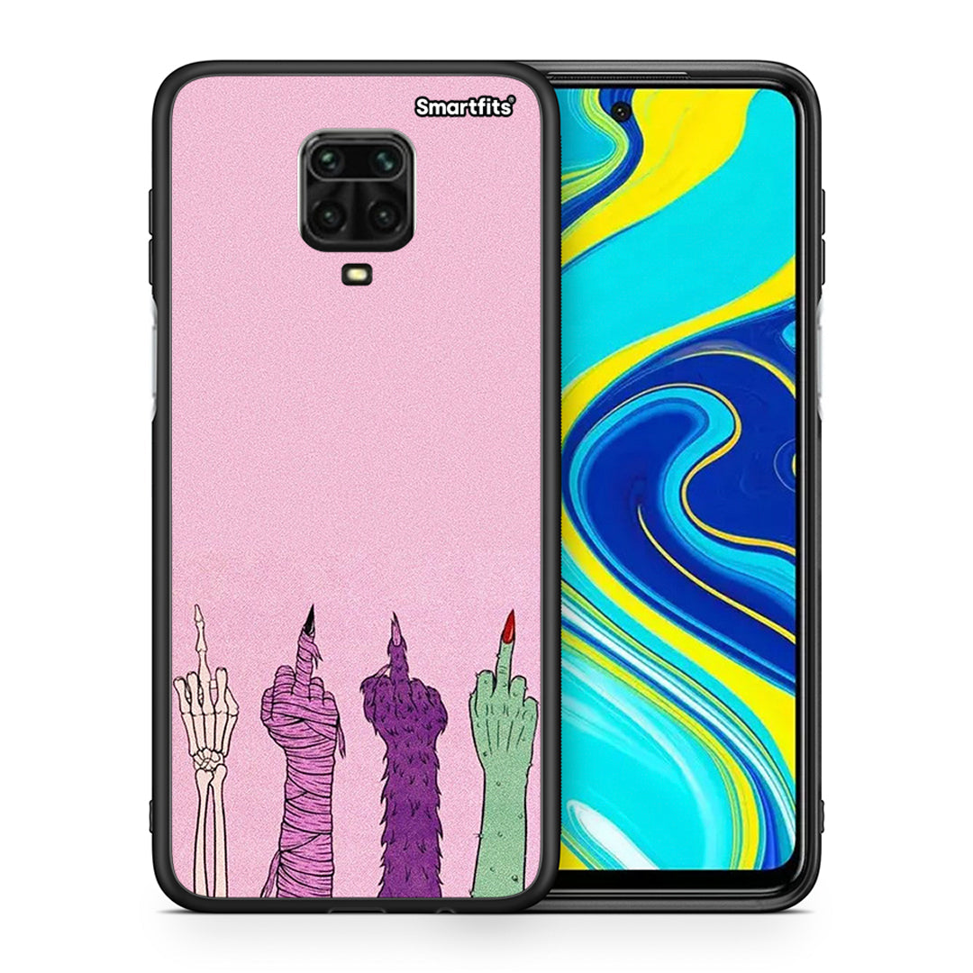 Θήκη Xiaomi Redmi Note 9S / 9 Pro Halloween Be A Lady από τη Smartfits με σχέδιο στο πίσω μέρος και μαύρο περίβλημα | Xiaomi Redmi Note 9S / 9 Pro Halloween Be A Lady case with colorful back and black bezels