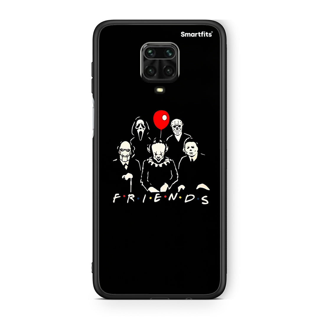 Xiaomi Redmi Note 9S / 9 Pro Halloween Friends Θήκη από τη Smartfits με σχέδιο στο πίσω μέρος και μαύρο περίβλημα | Smartphone case with colorful back and black bezels by Smartfits