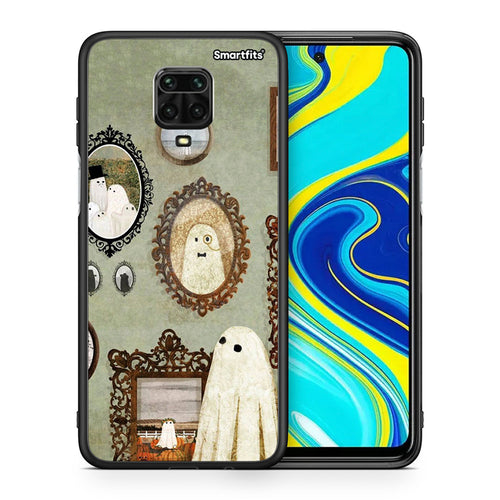 Θήκη Xiaomi Redmi Note 9S / 9 Pro Halloween Ghost Season από τη Smartfits με σχέδιο στο πίσω μέρος και μαύρο περίβλημα | Xiaomi Redmi Note 9S / 9 Pro Halloween Ghost Season case with colorful back and black bezels