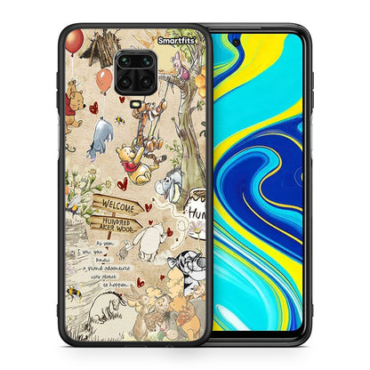 Θήκη Xiaomi Redmi Note 9S / 9 Pro Happy Friends από τη Smartfits με σχέδιο στο πίσω μέρος και μαύρο περίβλημα | Xiaomi Redmi Note 9S / 9 Pro Happy Friends case with colorful back and black bezels
