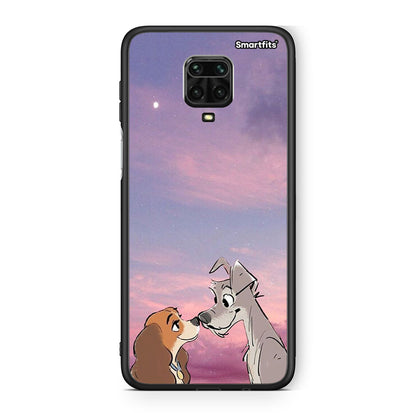 Xiaomi Redmi Note 9S / 9 Pro Lady And Tramp θήκη από τη Smartfits με σχέδιο στο πίσω μέρος και μαύρο περίβλημα | Smartphone case with colorful back and black bezels by Smartfits