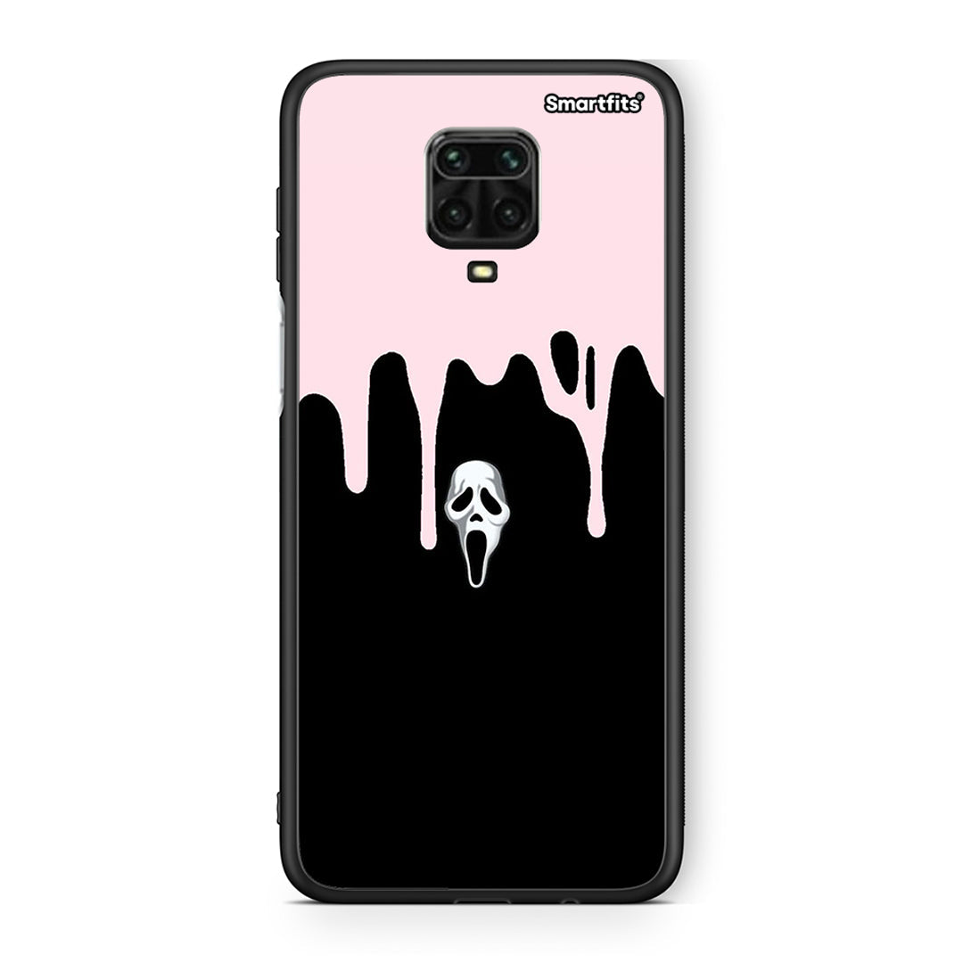 Xiaomi Redmi Note 9S / 9 Pro Melting Halloween Mask Θήκη από τη Smartfits με σχέδιο στο πίσω μέρος και μαύρο περίβλημα | Smartphone case with colorful back and black bezels by Smartfits