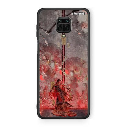 Xiaomi Redmi Note 9S / 9 Pro Nezuko Kamado θήκη από τη Smartfits με σχέδιο στο πίσω μέρος και μαύρο περίβλημα | Smartphone case with colorful back and black bezels by Smartfits