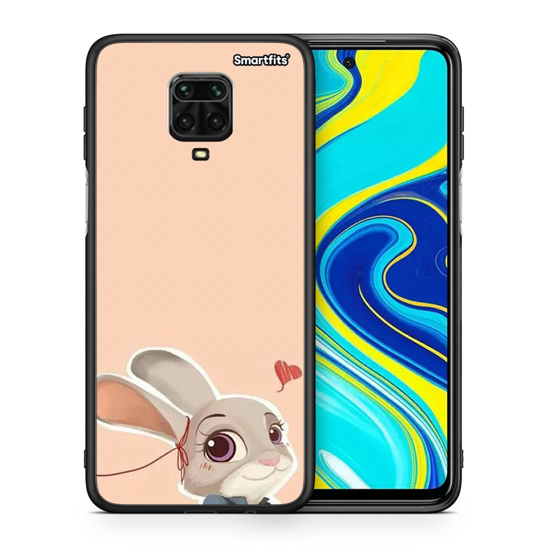 Θήκη Xiaomi Redmi Note 9S / 9 Pro Nick Wilde And Judy Hopps Love 2 από τη Smartfits με σχέδιο στο πίσω μέρος και μαύρο περίβλημα | Xiaomi Redmi Note 9S / 9 Pro Nick Wilde And Judy Hopps Love 2 case with colorful back and black bezels