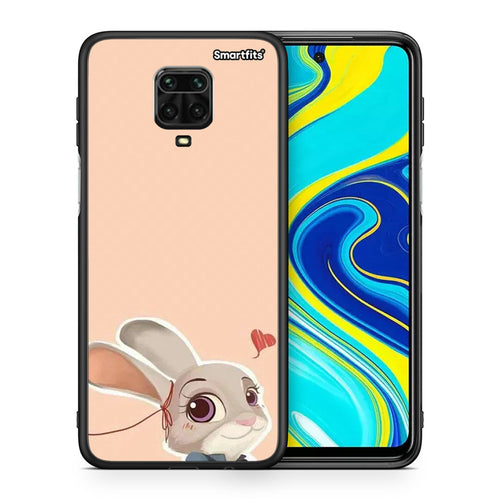 Θήκη Xiaomi Redmi Note 9S / 9 Pro Nick Wilde And Judy Hopps Love 2 από τη Smartfits με σχέδιο στο πίσω μέρος και μαύρο περίβλημα | Xiaomi Redmi Note 9S / 9 Pro Nick Wilde And Judy Hopps Love 2 case with colorful back and black bezels