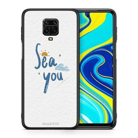 Θήκη Xiaomi Redmi Note 9S / 9 Pro Sea You από τη Smartfits με σχέδιο στο πίσω μέρος και μαύρο περίβλημα | Xiaomi Redmi Note 9S / 9 Pro Sea You case with colorful back and black bezels