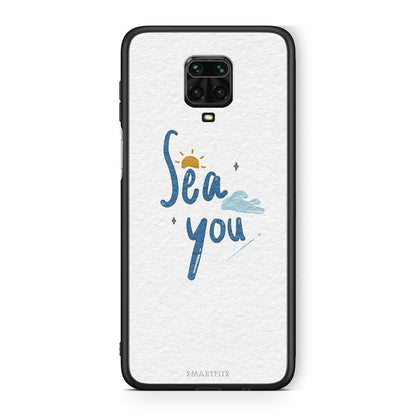 Xiaomi Redmi Note 9S / 9 Pro Sea You Θήκη από τη Smartfits με σχέδιο στο πίσω μέρος και μαύρο περίβλημα | Smartphone case with colorful back and black bezels by Smartfits