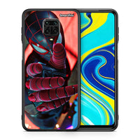 Thumbnail for Θήκη Xiaomi Redmi Note 9S / 9 Pro Spider Hand από τη Smartfits με σχέδιο στο πίσω μέρος και μαύρο περίβλημα | Xiaomi Redmi Note 9S / 9 Pro Spider Hand case with colorful back and black bezels
