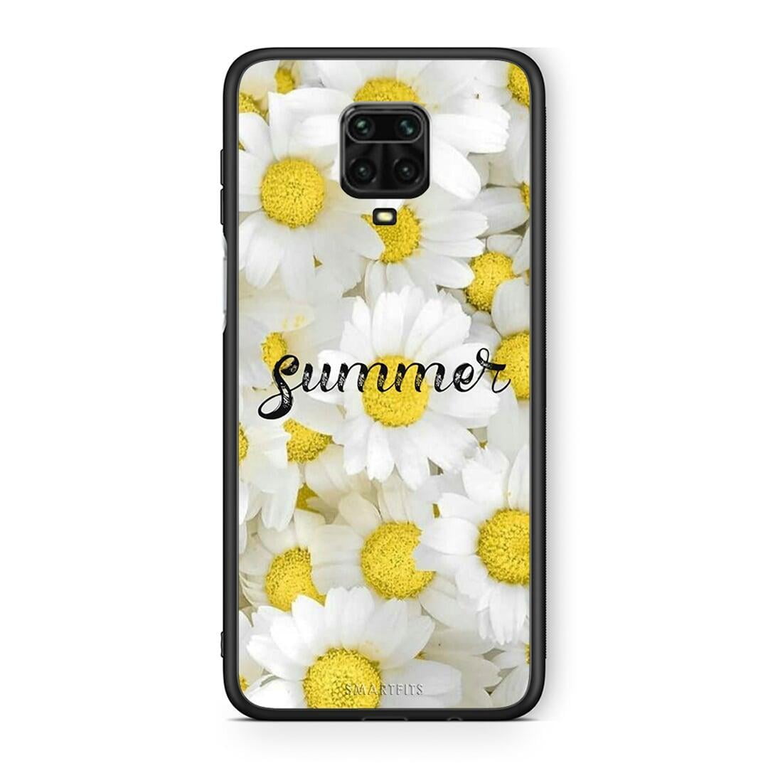 Xiaomi Redmi Note 9S / 9 Pro Summer Daisies Θήκη από τη Smartfits με σχέδιο στο πίσω μέρος και μαύρο περίβλημα | Smartphone case with colorful back and black bezels by Smartfits