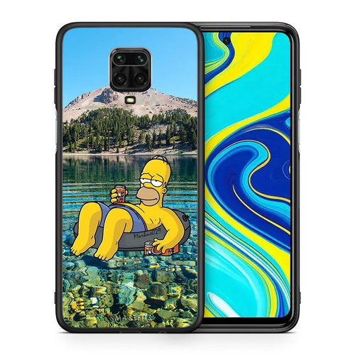 Θήκη Xiaomi Redmi Note 9S / 9 Pro Summer Happiness από τη Smartfits με σχέδιο στο πίσω μέρος και μαύρο περίβλημα | Xiaomi Redmi Note 9S / 9 Pro Summer Happiness case with colorful back and black bezels