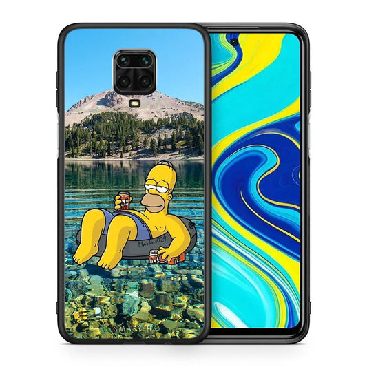 Θήκη Xiaomi Redmi Note 9S / 9 Pro Summer Happiness από τη Smartfits με σχέδιο στο πίσω μέρος και μαύρο περίβλημα | Xiaomi Redmi Note 9S / 9 Pro Summer Happiness case with colorful back and black bezels
