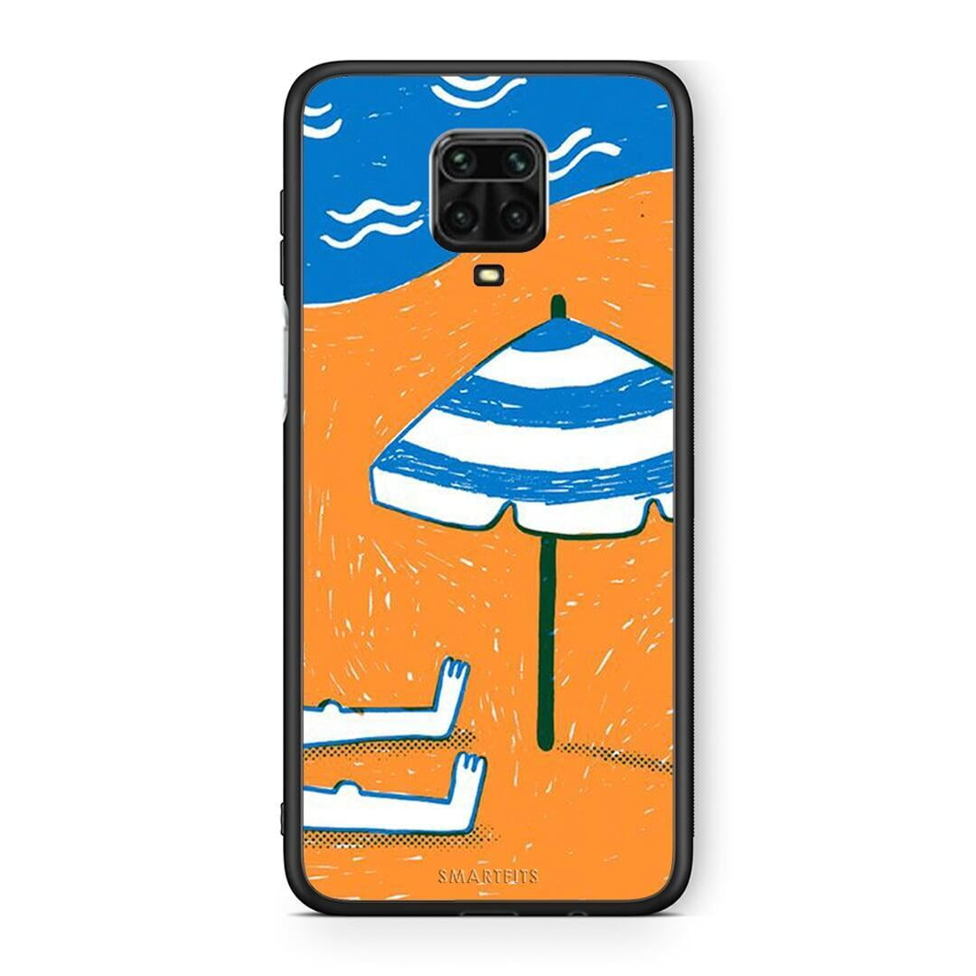 Xiaomi Redmi Note 9S / 9 Pro Summering Θήκη από τη Smartfits με σχέδιο στο πίσω μέρος και μαύρο περίβλημα | Smartphone case with colorful back and black bezels by Smartfits