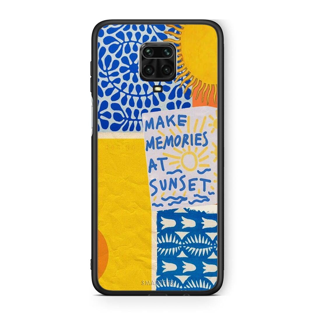 Xiaomi Redmi Note 9S / 9 Pro Sunset Memories Θήκη από τη Smartfits με σχέδιο στο πίσω μέρος και μαύρο περίβλημα | Smartphone case with colorful back and black bezels by Smartfits