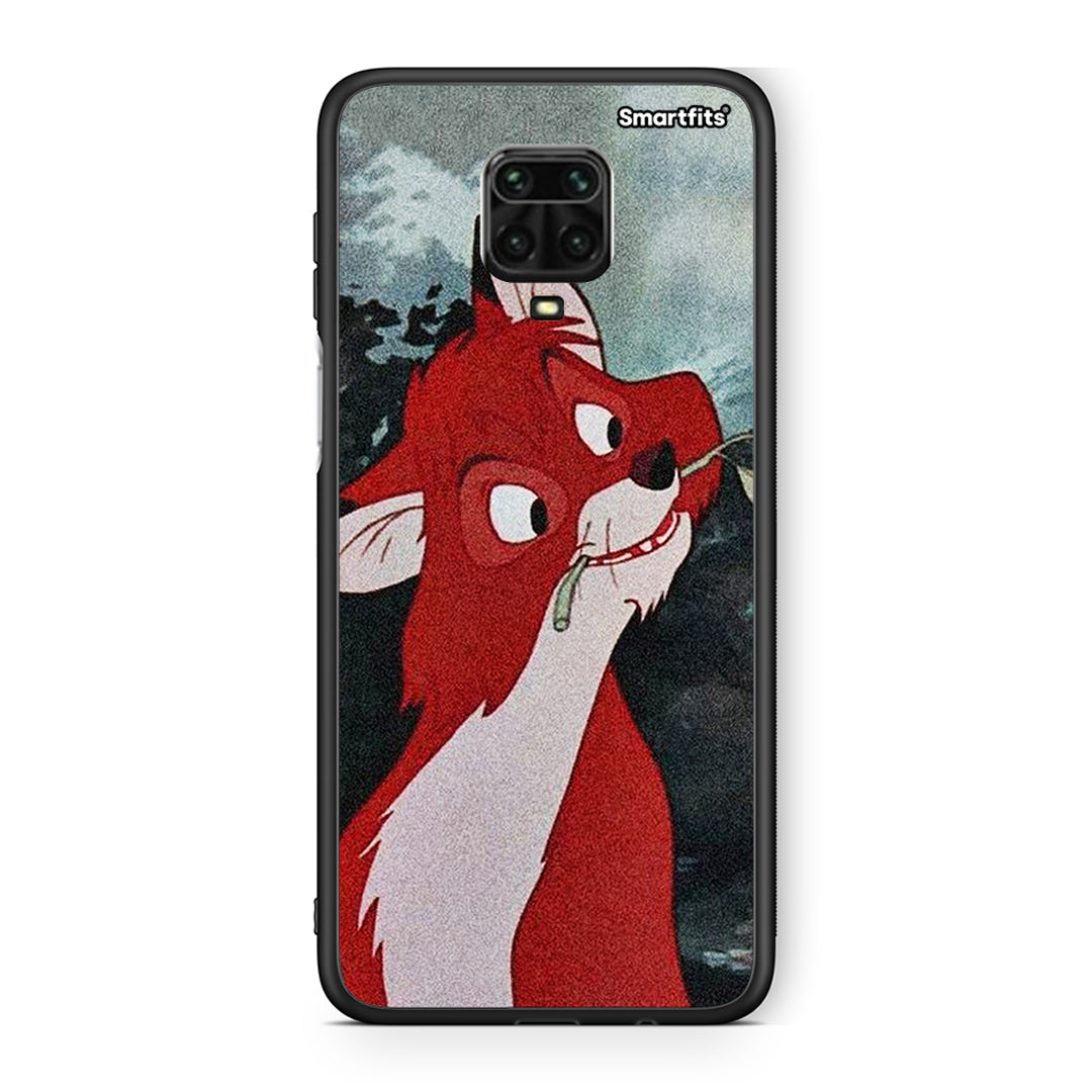 Xiaomi Redmi Note 9S / 9 Pro Tod And Vixey Love 1 θήκη από τη Smartfits με σχέδιο στο πίσω μέρος και μαύρο περίβλημα | Smartphone case with colorful back and black bezels by Smartfits
