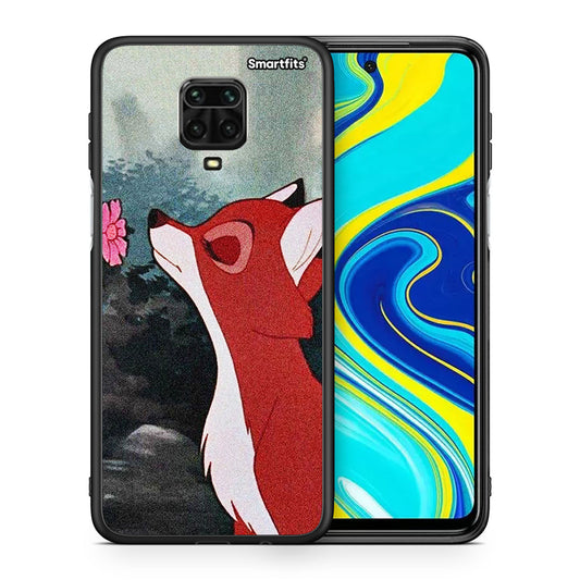Θήκη Xiaomi Redmi Note 9S / 9 Pro Tod And Vixey Love 2 από τη Smartfits με σχέδιο στο πίσω μέρος και μαύρο περίβλημα | Xiaomi Redmi Note 9S / 9 Pro Tod And Vixey Love 2 case with colorful back and black bezels