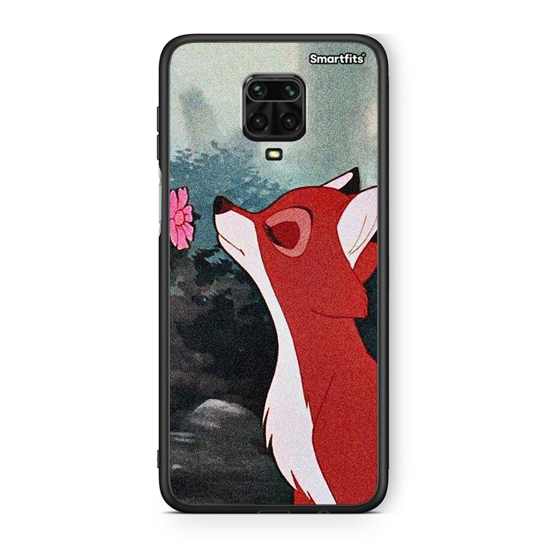 Xiaomi Redmi Note 9S / 9 Pro Tod And Vixey Love 2 θήκη από τη Smartfits με σχέδιο στο πίσω μέρος και μαύρο περίβλημα | Smartphone case with colorful back and black bezels by Smartfits
