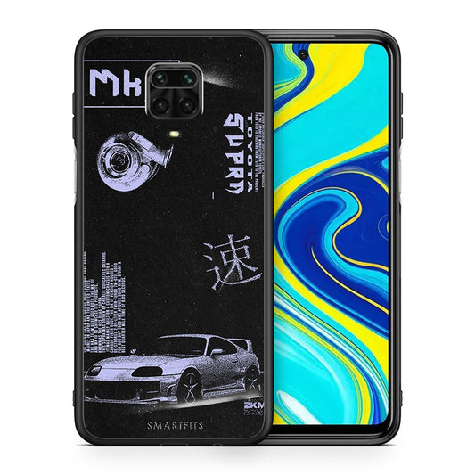 Θήκη Αγίου Βαλεντίνου Xiaomi Redmi Note 9S / 9 Pro Tokyo Drift από τη Smartfits με σχέδιο στο πίσω μέρος και μαύρο περίβλημα | Xiaomi Redmi Note 9S / 9 Pro Tokyo Drift case with colorful back and black bezels