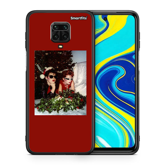 Θήκη Xiaomi Redmi Note 9S / 9 Pro Waiting For Xmas από τη Smartfits με σχέδιο στο πίσω μέρος και μαύρο περίβλημα | Xiaomi Redmi Note 9S / 9 Pro Waiting For Xmas case with colorful back and black bezels