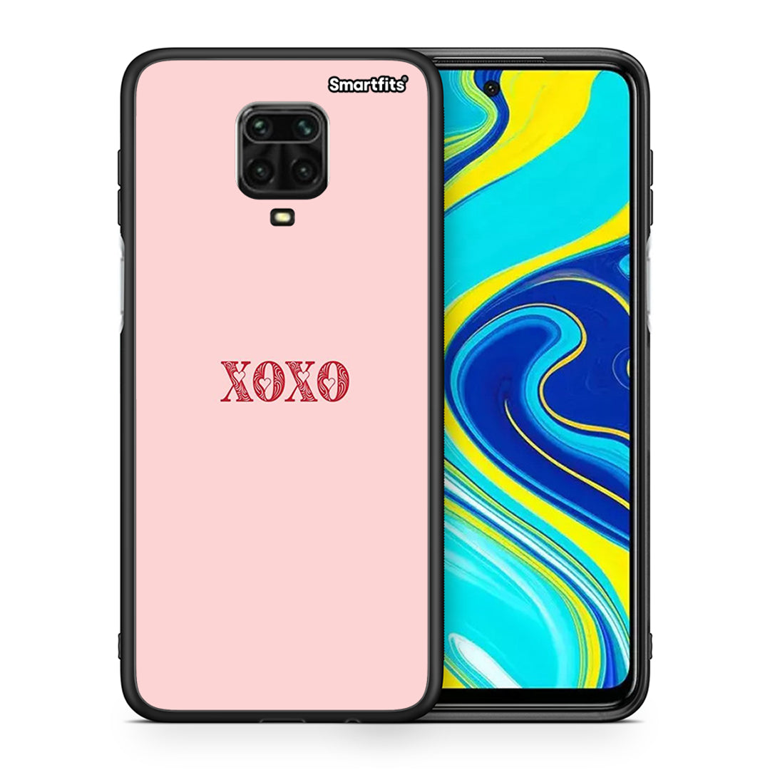 Θήκη Xiaomi Redmi Note 9S / 9 Pro XOXO Love από τη Smartfits με σχέδιο στο πίσω μέρος και μαύρο περίβλημα | Xiaomi Redmi Note 9S / 9 Pro XOXO Love case with colorful back and black bezels