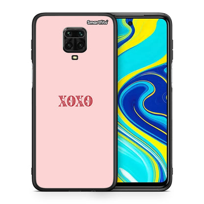 Θήκη Xiaomi Redmi Note 9S / 9 Pro XOXO Love από τη Smartfits με σχέδιο στο πίσω μέρος και μαύρο περίβλημα | Xiaomi Redmi Note 9S / 9 Pro XOXO Love case with colorful back and black bezels