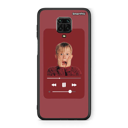 Xiaomi Redmi Note 9S / 9 Pro Xmas Alone Music θήκη από τη Smartfits με σχέδιο στο πίσω μέρος και μαύρο περίβλημα | Smartphone case with colorful back and black bezels by Smartfits