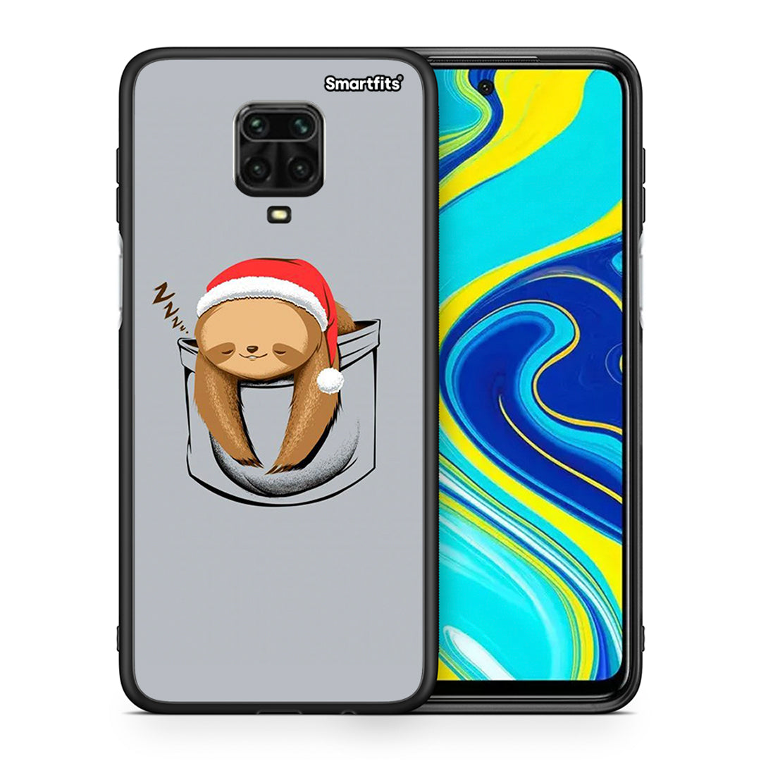 Θήκη Xiaomi Redmi Note 9S / 9 Pro Xmas Zzzz από τη Smartfits με σχέδιο στο πίσω μέρος και μαύρο περίβλημα | Xiaomi Redmi Note 9S / 9 Pro Xmas Zzzz case with colorful back and black bezels