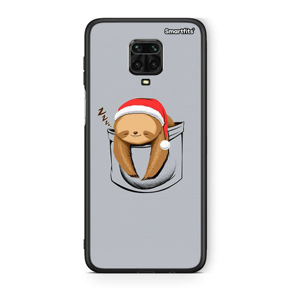 Xiaomi Redmi Note 9S / 9 Pro Xmas Zzzz θήκη από τη Smartfits με σχέδιο στο πίσω μέρος και μαύρο περίβλημα | Smartphone case with colorful back and black bezels by Smartfits