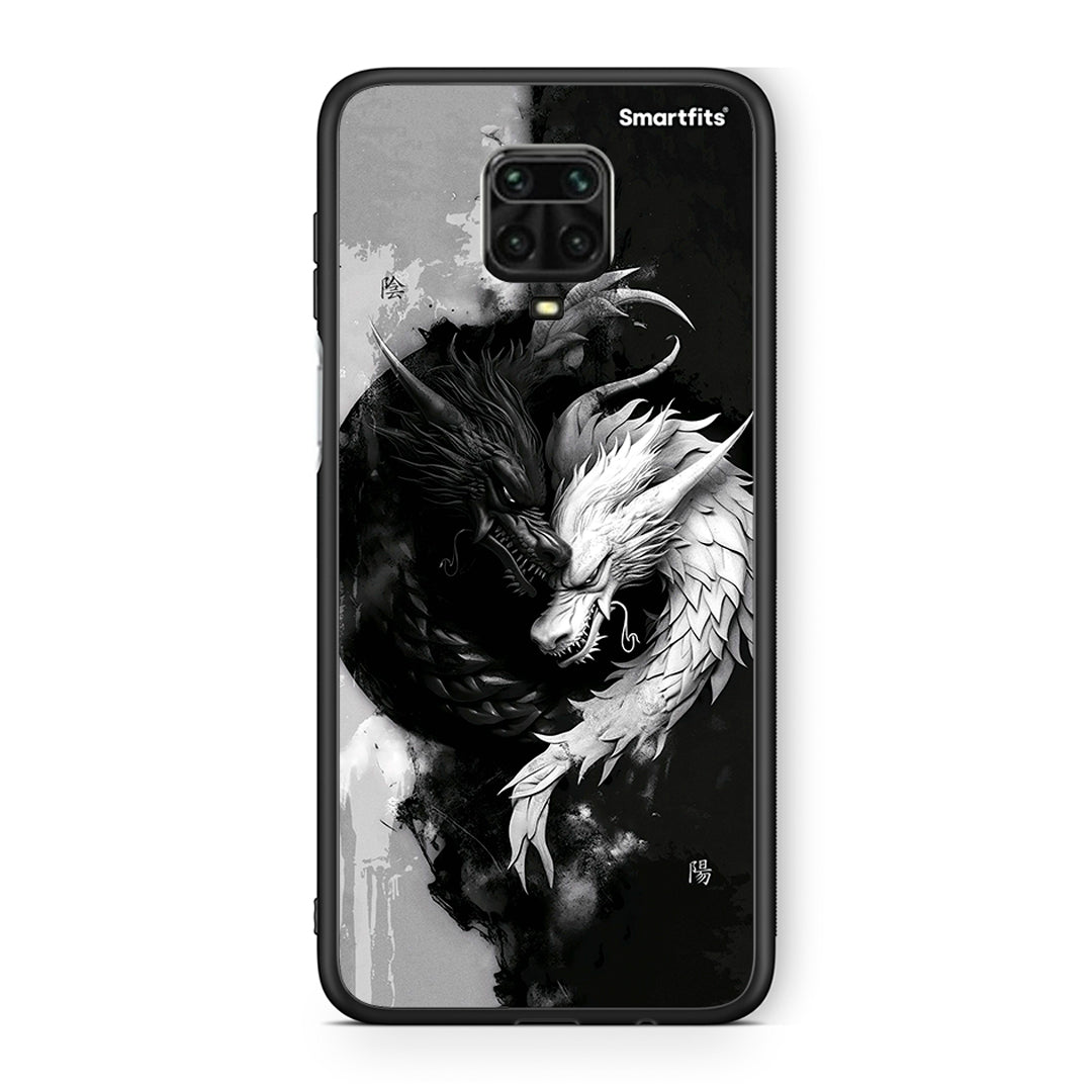 Xiaomi Redmi Note 9S / 9 Pro Yin Yang Θήκη από τη Smartfits με σχέδιο στο πίσω μέρος και μαύρο περίβλημα | Smartphone case with colorful back and black bezels by Smartfits