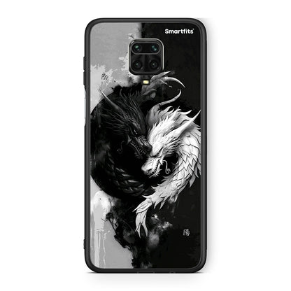Xiaomi Redmi Note 9S / 9 Pro Yin Yang Θήκη από τη Smartfits με σχέδιο στο πίσω μέρος και μαύρο περίβλημα | Smartphone case with colorful back and black bezels by Smartfits