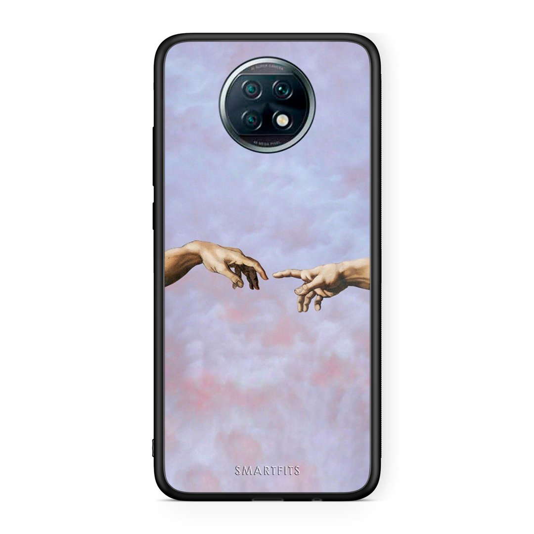 Xiaomi Redmi Note 9T Adam Hand θήκη από τη Smartfits με σχέδιο στο πίσω μέρος και μαύρο περίβλημα | Smartphone case with colorful back and black bezels by Smartfits
