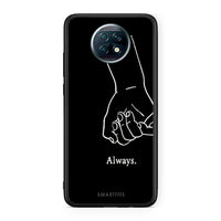Thumbnail for Xiaomi Redmi Note 9T Always & Forever 1 Θήκη Αγίου Βαλεντίνου από τη Smartfits με σχέδιο στο πίσω μέρος και μαύρο περίβλημα | Smartphone case with colorful back and black bezels by Smartfits