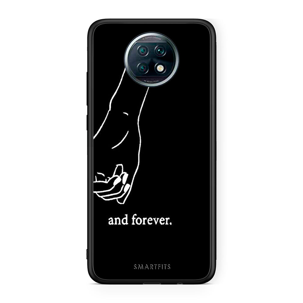 Xiaomi Redmi Note 9T Always & Forever 2 Θήκη Αγίου Βαλεντίνου από τη Smartfits με σχέδιο στο πίσω μέρος και μαύρο περίβλημα | Smartphone case with colorful back and black bezels by Smartfits