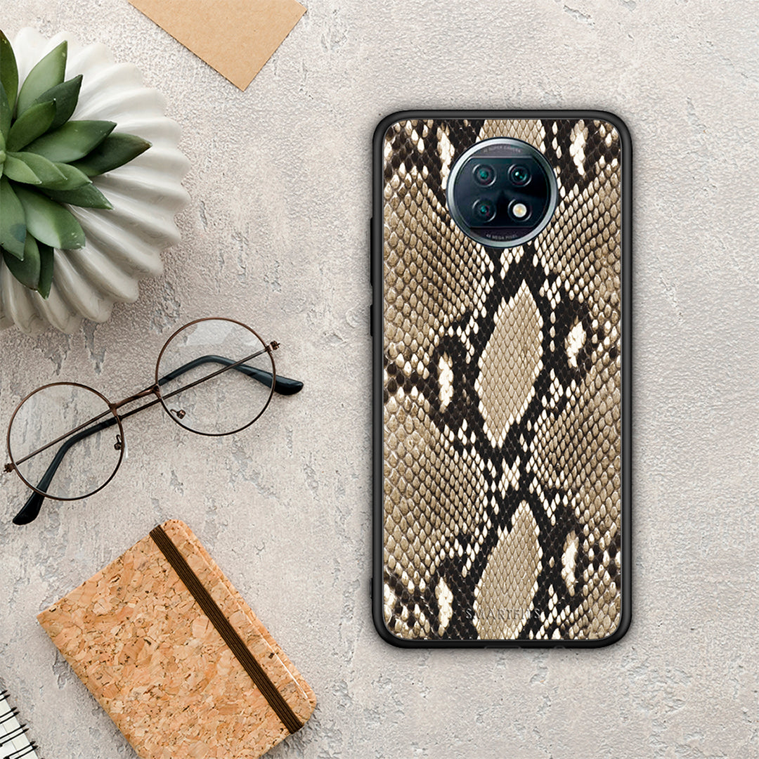 Animal Fashion Snake - Xiaomi Redmi Note 9T θήκη