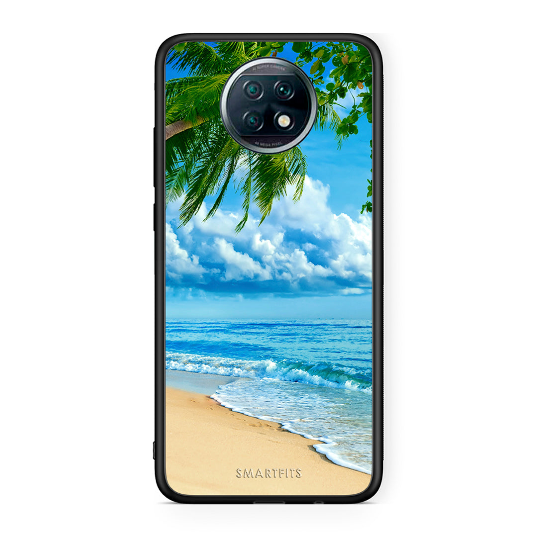 Xiaomi Redmi Note 9T Beautiful Beach θήκη από τη Smartfits με σχέδιο στο πίσω μέρος και μαύρο περίβλημα | Smartphone case with colorful back and black bezels by Smartfits